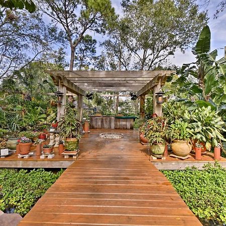 Sarasota Bungalow With Pergola, Garden And Waterfalls! 빌라 외부 사진